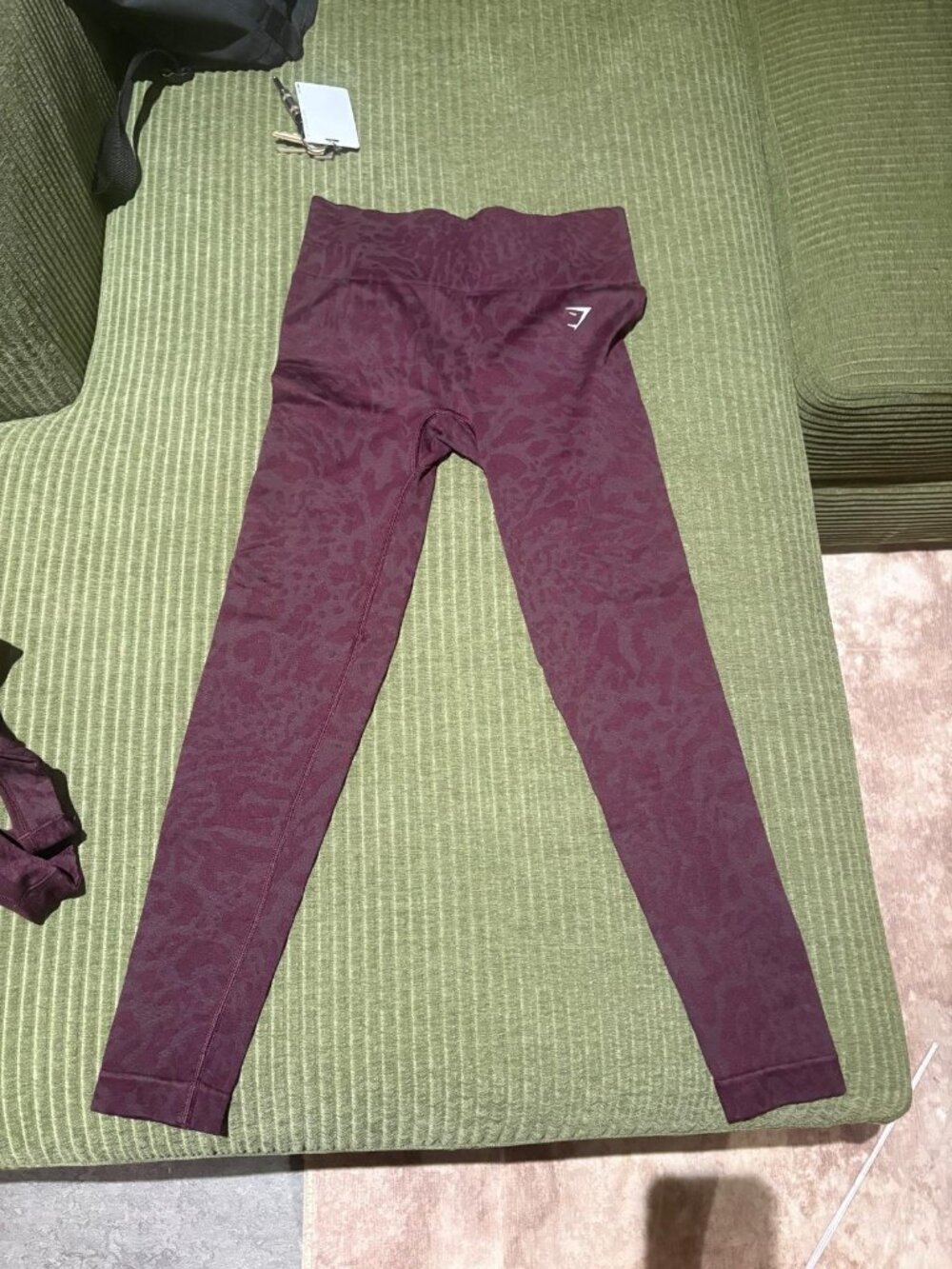 Gymshark Leggings (adapt animal print) Size M